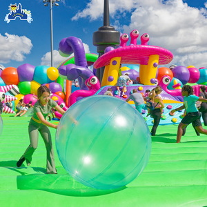 Castillo Inflable para Niños Lily Toys, Parque de Juegos Inflable, Trampolín Inflable Grande, Parque de Atracciones, <span class=keywords><strong>Casa</strong></span> de Brinco - Product Image 5