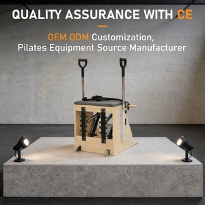 Chaise Wunda en bois professionnelle pour Pilates, équipement certifié CE, vente directe d'usine, chaise de fitness pour salle de sport - Product Image 2