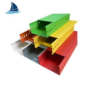 निर्माण केबल बिछाने के लिए उच्च स्थायित्व गैल्वेनाइज्ड स्टील फायरप्रूफ केबल ट्रे - Product Image 4