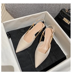 Nuovi <span class=keywords><strong>sandali</strong></span> estivi alla moda da <span class=keywords><strong>donna</strong></span> scarpe con <span class=keywords><strong>tacco</strong></span> <span class=keywords><strong>medio</strong></span> alto alto e stile con <span class=keywords><strong>tacco</strong></span> <span class=keywords><strong>medio</strong></span> a punta Baotou - Product Image 4