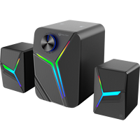 Meetion SP2111BT Komputer Desktop Speaker Multimedia Nirkabel 2.1 Saluran Komposisi Suara Laptop Speaker Gaming RGB 2.1