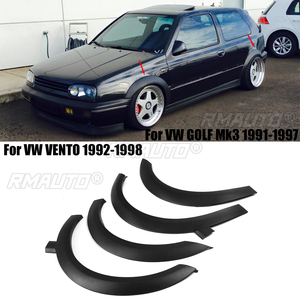 Para VW GOLF Mk3 1991-1997 / VW VENTO 1992-1998 Versión Europea, 4 Piezas, Molduras para Guardabarros, Alerones para Ruedas - Product Image 1