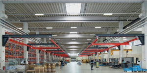 Thanh Ray Di Động Dạng Chùm Với Hệ Thống Tời Xích Dây Điện Hệ Thống Cần Cẩu Cầu Theo Dõi Quỹ Đạo Điện Nhẹ - Product Image 5