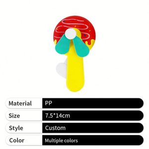 <b>Mini</b> Air <b>Cooler</b> Hand Press Fan Small Pocket Portable Handheld Manual Handy Press Fan for Kids - Product Image 4