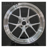Jantes forgées monobloc personnalisables JJSEES, finition polie, 18, 19, 20, 21, 22 pouces, entraxe 5x114.3 pour G30 E46 E90 E91