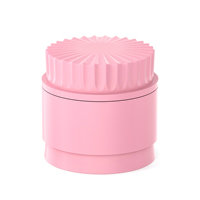 Broyeur à herbes en céramique VA Grinders Premium, broyeur à tabac sans dents en céramique de qualité alimentaire avec grand récipient de stockage