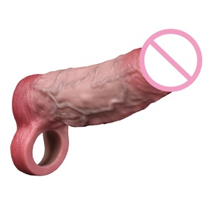 Funda de Silicona para Pene, Venta al por Mayor de Fábrica, para Parejas, Segura, para Agrandamiento del Pene, Masturbación Masculina - Product Image 1