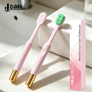 Fournisseur OEM/ODM, <span class=keywords><strong>brosse</strong></span> à dents de luxe avec logo personnalisé, <span class=keywords><strong>brosse</strong></span> à dents élégante dorée, manuelle pour adultes - Product Image 1