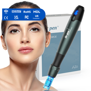 ポータブルMDLマイクロニードルマシンDr Pen A20美容機器顔と手の肌を引き締め、にきびの瘢痕除去 - Product Image 1