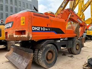 รถขุดดิน Doosan DH210W-7 พร้อมบุ้งกี๋ขุดสีส้ม รถขุดไฮดรอลิกมือสอง อุปกรณ์ก่อสร้าง - Product Image 2