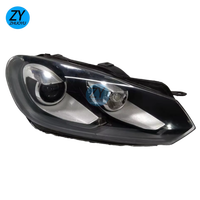Ensemble de phares de haute qualité pour Volkswagen Golf 6, ensemble de phares Hernia adapté au Golf 6, ensemble de phares au xénon