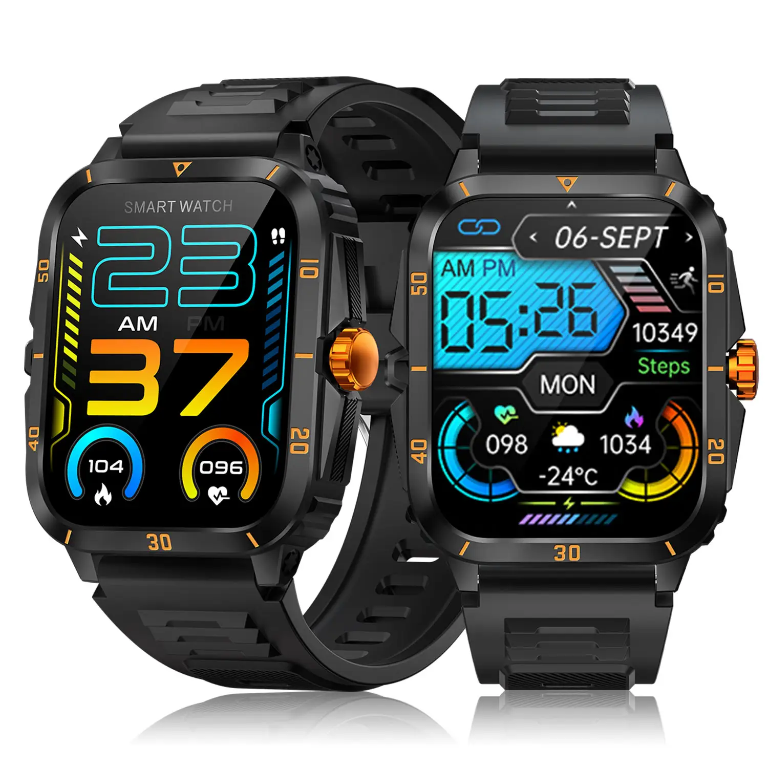 Wholesale Hot Selling Unisex Sport Watches V71 Big HD Touch Screen 3ATM android smart watch 430 mAh Battery Smart Watch