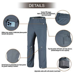 <span class=keywords><strong>กางเกง</strong></span>ยุทธวิธี KSP-ST2-FM Shadow Tactical Pants MK2 รุ่นขายาว ผ้า Soft Shell Sharkskin กันน้ำ เหมาะสำหรับกิจกรรมกลางแจ้ง ทำงาน และสวมใส่ลำลองสำหรับผู้ชาย - Product Image 2
