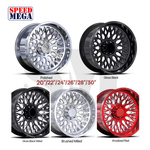 Llantas de aleación de aluminio forjadas de 2 o 3 piezas, personalizables, con borde profundo, pulidas, de 22 a 30 pulgadas, para Ford Ranger, Super Single - Product Image 3