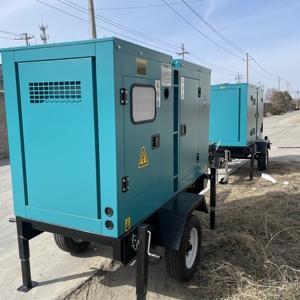 Silent Type Mobile <b>Power</b> Station 15KW 20KW 24KW 30KW 40KW 50KW <b>Generator</b> Set With High Speed Trailer DC-30GF Mobile <b>Power</b> Statio - Product Image 5