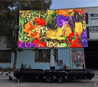 Trailer Layar LED Penuh Warna EF21 21 Meter Persegi P3.91 6500cd/m untuk Siaran Luar Ruangan dan Iklan Bergerak, Produk Terlaris 2025