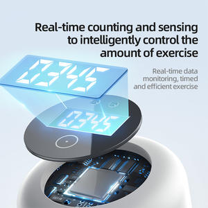 Supporto per Allenamento Push-Up in PP+TPR Grigio e Bianco, Ecologico e Durevole, Efficace per Dip Stands Domestici - Product Image 3