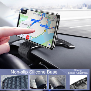Dudukan telepon seluler mobil magnetik, klip instrumen mobil navigasi rotasi 360, dudukan mobil bergerak, pelat nomor - Product Image 4