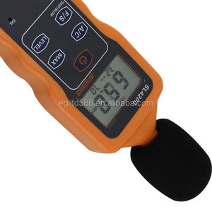 Medidor de nivel de sonido Digital LCD portátil, instrumento de medición de ruido, decibelímetro <span class=keywords><strong>Db</strong></span>, Registrador de monitoreo, probador SL4200 - Product Image 2