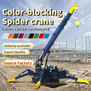 Minigrúa Araña de 1.5-8 Toneladas, Capacidad de Brazo Telescópico de 9m-14m, Estabilizadores Hidráulicos, Elevación Estable de Carga Pesada, Precio de Fábrica - Product Image 3