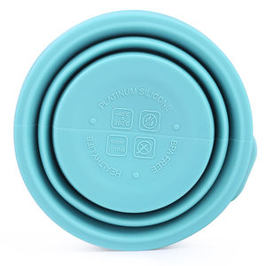 <span class=keywords><strong>Taza</strong></span> de silicona plegable Para llevar al aire libre, <span class=keywords><strong>taza</strong></span> de viaje portátil personalizable Para Sublimar, venta al por mayor - Product Image 2