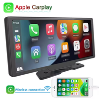 Lecteur multimédia automobile Trolink Tek 10,26 pouces, écran tactile sans fil CarPlay, navigation GPS, lecture MP3 MP4, compatible universel