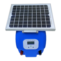 Électrificateur de clôture électrique Tianwang TW-P9 alimenté par panneau solaire, ultra-résistant, étanche, sortie 10KV, portée 10KM, batterie lithium intégrée, IP65