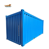 Conteneur maritime de 20 pieds à toit souple (OT) en bâche souple pour le transport maritime et terrestre de machines, pierres et marchandises en vrac