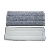 प्रतिस्थापन Microfiber चेहरे की विकृति सिर फिट फ्लैट स्प्रे Mops धो सकते हैं घरेलू सफाई उपकरण घर के फर्श धूल चेहरे की विकृति फिर से भरना पैड