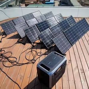 Paquete de batería de respaldo <span class=keywords><strong>BLUETTI</strong></span> Estación de energía portátil AC200P 2000W 2000Wh Generador solar con 6 2000W Pico 4800W Salida de CA - Product Image 5