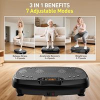 Plateforme vibrante verticale à moteur silencieux, prix de gros, pour exercices du corps entier, avec écran tactile LCD