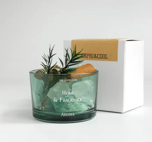 Trang Trí Nội Thất Bàn Trang Trí Hương Thơm Đá Tinh Thể Tự Nhiên Đá Và Dầu Khuếch Tán Thiết Lập Hương Thơm Dầu Đá Khuếch Tán - Product Image 2