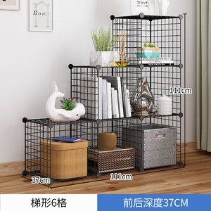 Organizador de Almacenamiento de Alambre con 6 <span class=keywords><strong>Cubos</strong></span> - Estantes Modulares Metálicos en Forma de C, Ideal para Armarios y Salas de Estar - Product Image 4