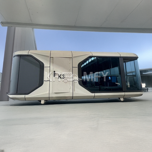 Cama Infantil Tipo Cápsula Espacial con Doble Aislamiento Acústico, Casa Contenedor Contemporánea Impermeable - Product Image 1