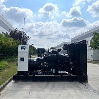 Générateur diesel triphasé 1000 kW à cadre ouvert pour la production d'électricité en gros, 1100 kVA, haute puissance, pour usine
