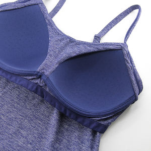 Femmes grande taille basique été dame et filles camisole débardeur avec soutien-gorge à étagère intégré - Product Image 6