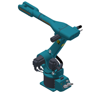Bras robotisé industriel 6 axes Sooyee SYB1806A avec moteur de boîte de vitesses PLC, charge utile de 6 kg, portée de 1800 mm, entraînement servo-électrique pour la palettisation - Product Image 1