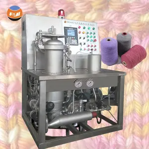 Uma máquina de tintura para viscos rayon com uma capacidade de 12 kg de capacidade de 5kg