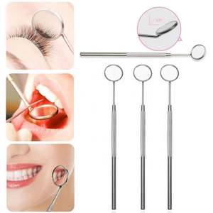 Produits à forte demande Miroir d'inspection des cils en acier inoxydable Portée d'utilisation Cils greffés - Product Image 3