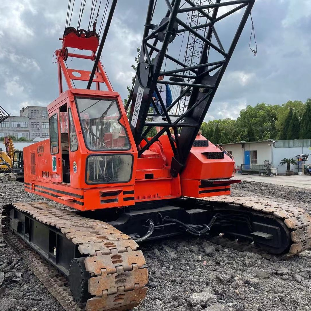 Б/у гусеничный кран Hitachi KH180 50 тонн, для продажи, оригинальный японский б/у гусеничный кран в хорошем состоянии