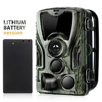 Kamera Berburu Baterai Lithium 5000Mah 16MP 64GB untuk Sensor IMX277 IP65 Perangkap Foto 03s 940nm