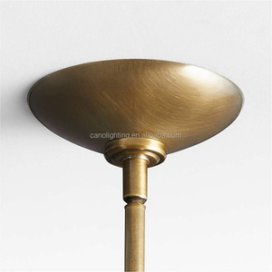 Lustre suspendu en métal avec plusieurs ampoules pour la décoration de la maison, restaurant, usine, lampe suspendue décorative - Product Image 4