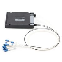HYCOME fabrika kaynağı 16 kanal LGX kutusu Fiber optik alıcı/verici dubleks LC/UPC UPC nm-1650nm Fiber optik raf CWDM MUX + DEMUX