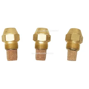 Burner đầu phun sương 45 2.0 phun các loại 45deg DIESEL nhiên liệu chất thải Brass nặng dầu Burner vòi phun