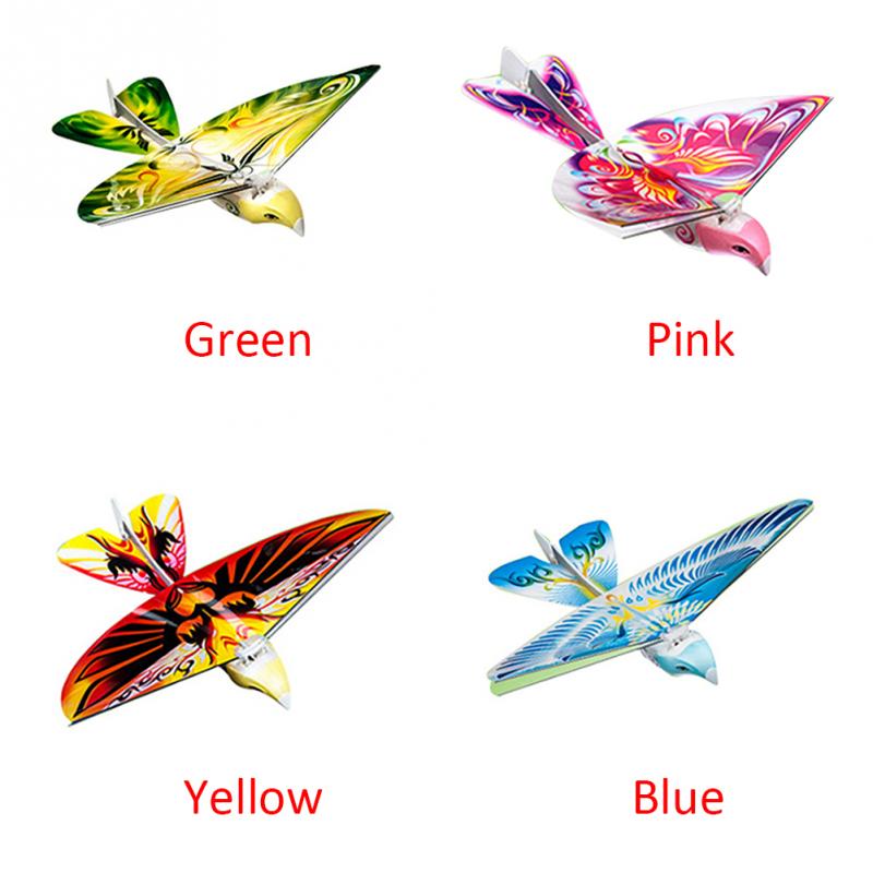 シミュレーションフライング鳥ラジコン玩具360度電子rc e-鳥