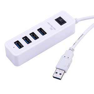 高品质迷你便携式120厘米<span class=keywords><strong>USB</strong></span> 3.0集线器4端口分离器，适用于笔记本电脑闪存驱动器打印机和相机5GBPS 4-en-1集线器 - Product Image 4