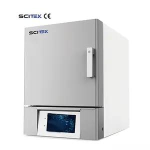 SCITEK four à moufle en acier inoxydable température 1000c 1200c four à moufle en céramique pour laboratoire