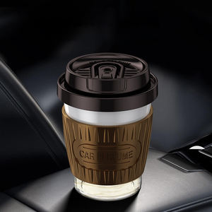 High-End Modern Car Aromatherapy Cup Ornament Creative Perfume Holder Console Popular Foreign Trade <b>Coffee</b> <b>Liquid</b> Type Aikun - Product Image 1