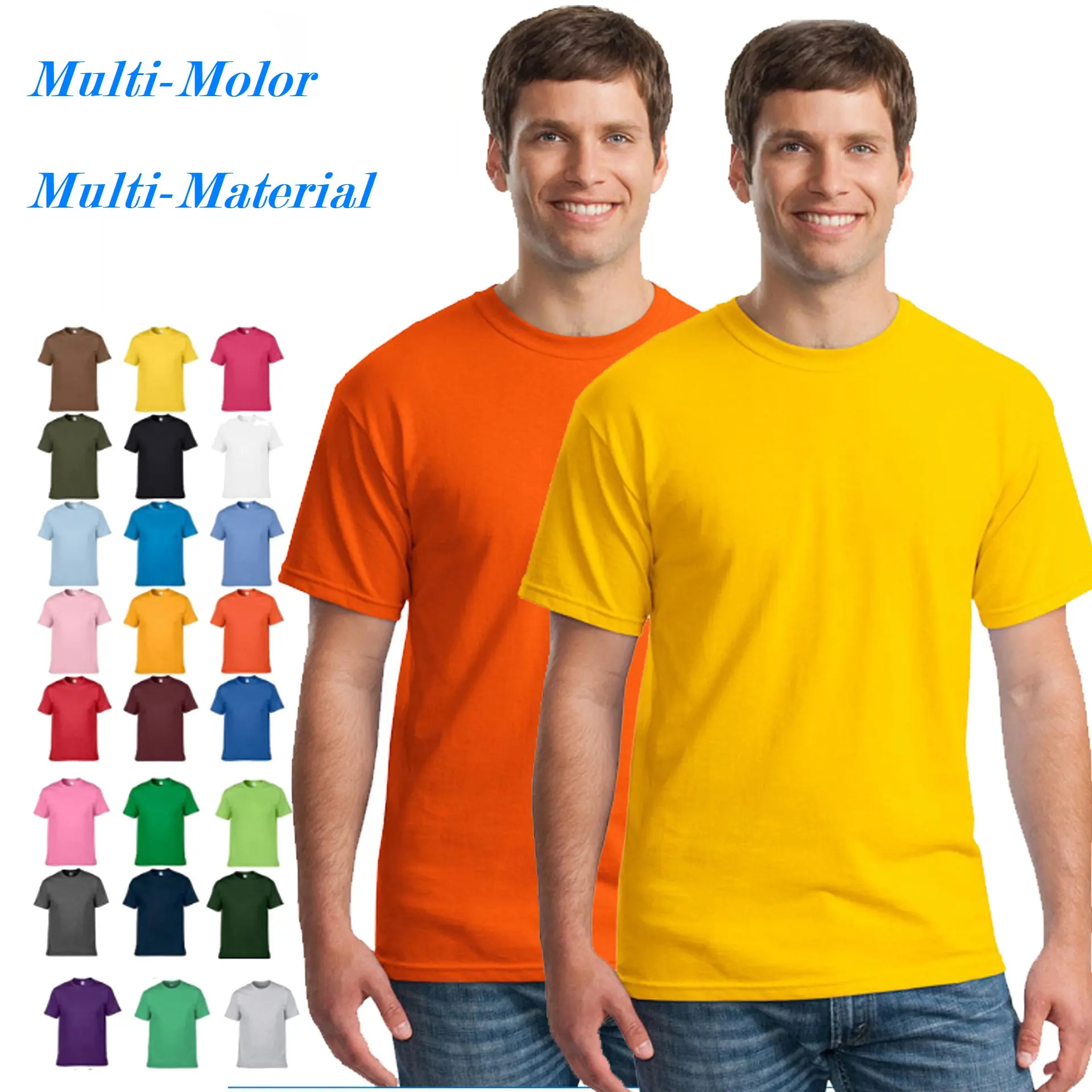 manufacturer wholesale 100 polyester sublimation dry fit t shirts man plain t shirt custom design logo print t-shirt printing