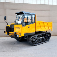 Camion à benne hydraulique amphibie tout-terrain pour le transport agricole, la construction et l'agriculture, prix d'usine à vendre